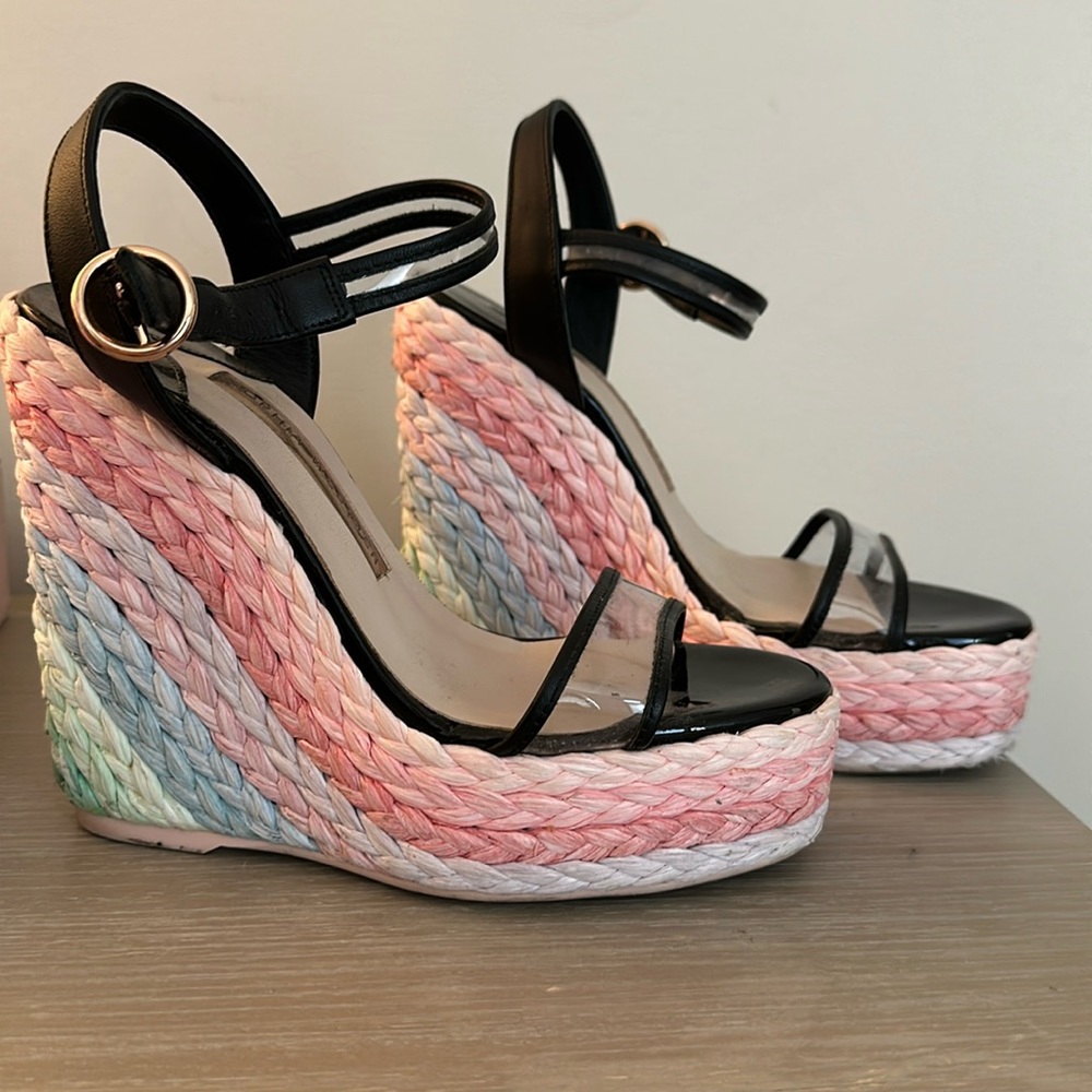 Sophia Webster Pastel Wedges, perfect for a tea or garden party 🌸🌹💐🌷